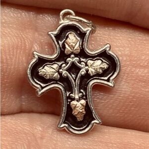 Coleman and Company Black Hills 12K Gold and Sterling Cross